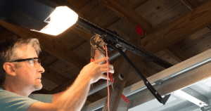 fixing garage door opener
