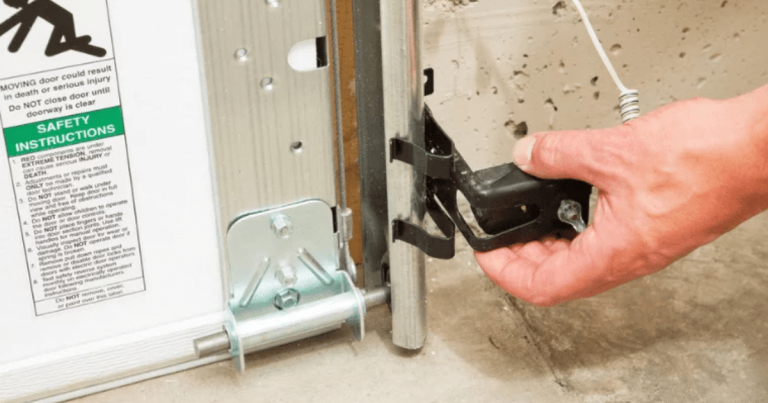 How to Fix Garage Door Sensor Lights That Fail