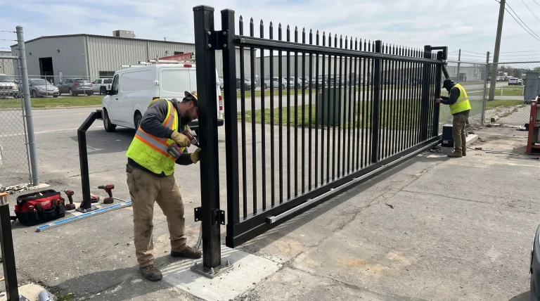 How Long Does It Take to Install a Commercial Security Gate?