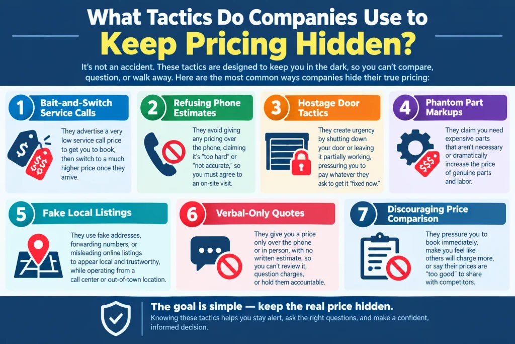 What Tactics Do Companies Use to Keep Pricing Hidden?