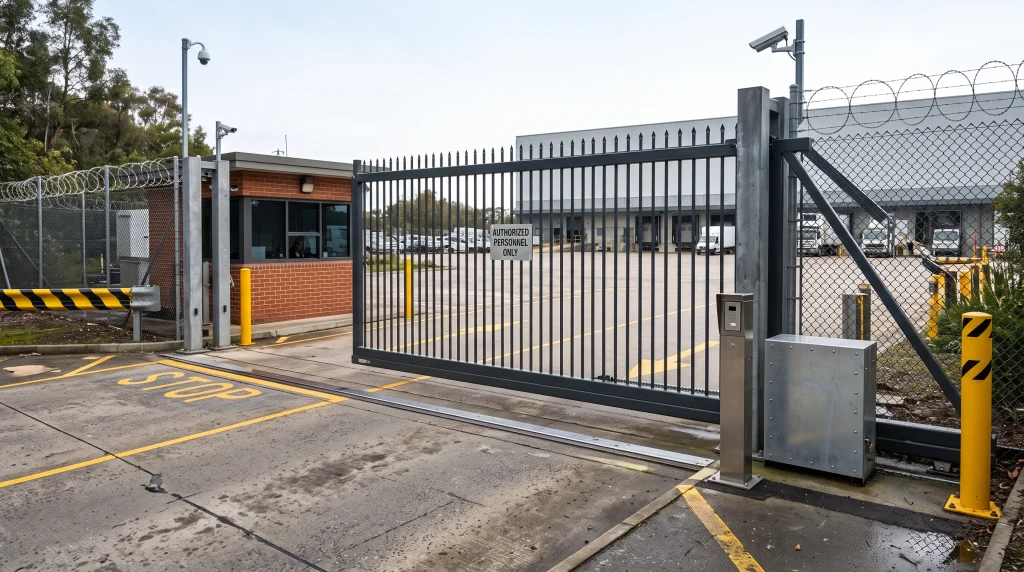 Safety Features Are Not Optional on a Commercial Gate