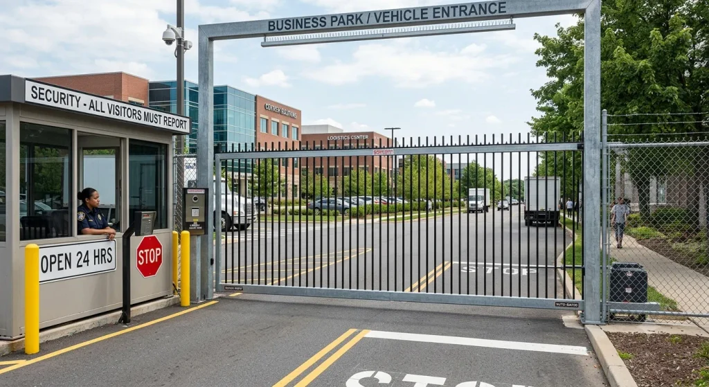 The Right Commercial Gate Type Comes Down to the Property Itself