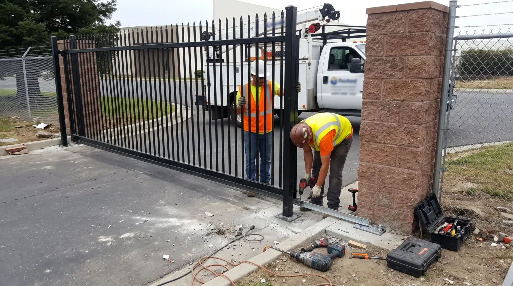 How Long Does It Take to Install a Commercial Security Gate?